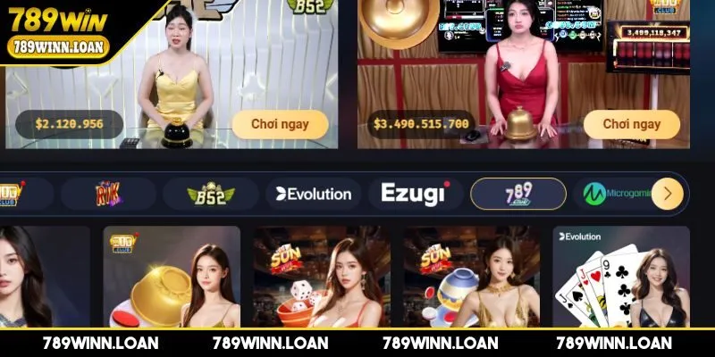 Bí kíp chơi Casino 789WIN